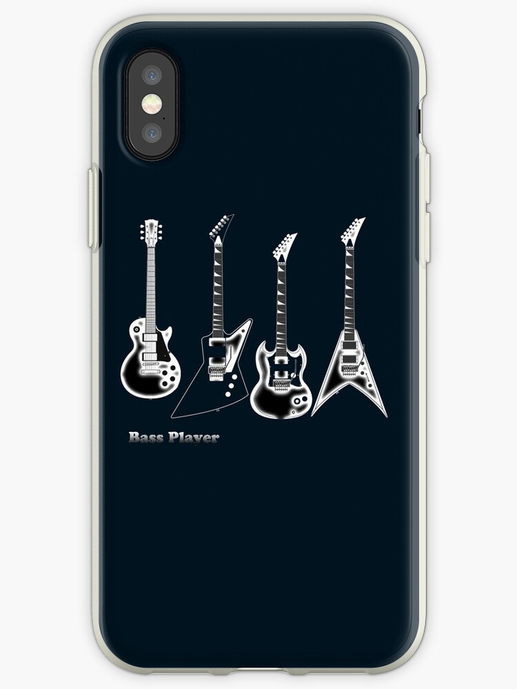 "Bass Guitar, bass player" iPhone Case & Cover by hottehue Redbubble
