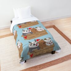 We Bare Bears Xmas Comforter