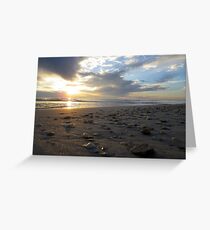 the beach Greeting Card
