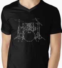 Drums Men's V-Neck T-Shirt