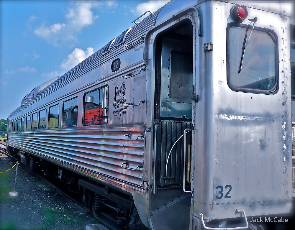 "Budd Rail Diesel Car - New York - New Haven & Hartford RR" by Jack