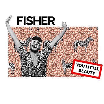 Fisher DJ Logo Vinyl Sticker / Decal