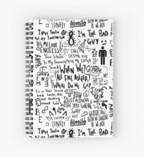Billie Eilish Spiral Notebook