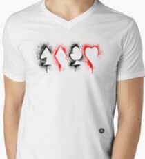 Suits Outline 2 Men's V-Neck T-Shirt