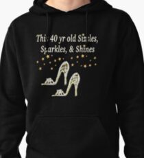 Sudadera con capucha SIZZLING 40TH BIRTHDAY DESIGN