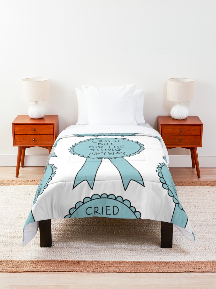 Alternate view of Did The Thing Anyway Comforter