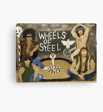 Wheels of Steel The Moment Canvas Print