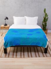 Microscopic Throw Blanket