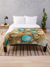 Microscopic Throw Blanket