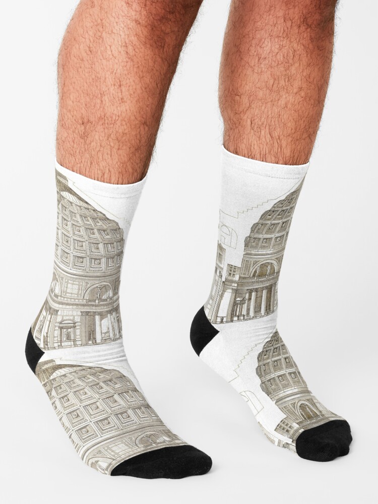 Alternate view of Pantheon of Rome Socks