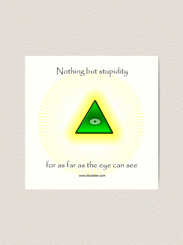 Alternate view of All Seeing Eye Art Print