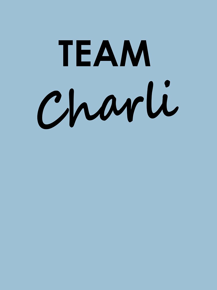 Team Charli - Clothing by embourne