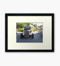 Old Auto,Black Framed Print