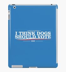 Dogs political campaign (2020) iPad Case/Skin