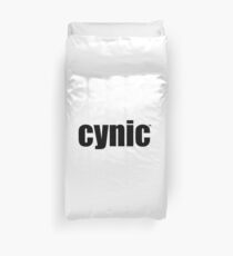 Cynic Duvet Cover