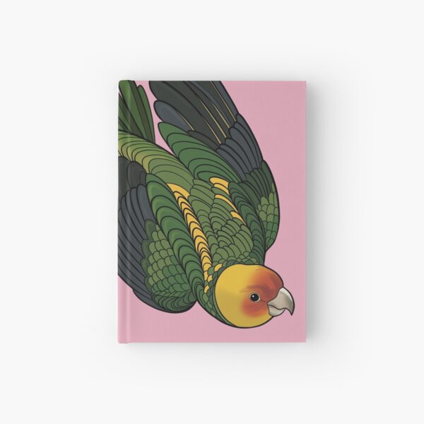 Parakeet! Pink Hardcover Journal