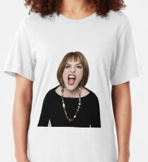 Patti Lupone in your face Slim Fit T-Shirt