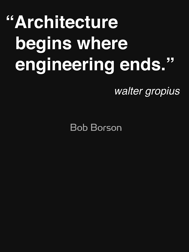 Architecture Quote - Walter Gropius by bobborson