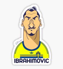 Zlatan Sweden Sticker