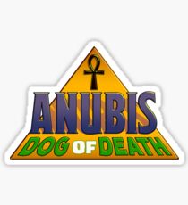 'Anubis: Dog of Death' Logo Sticker