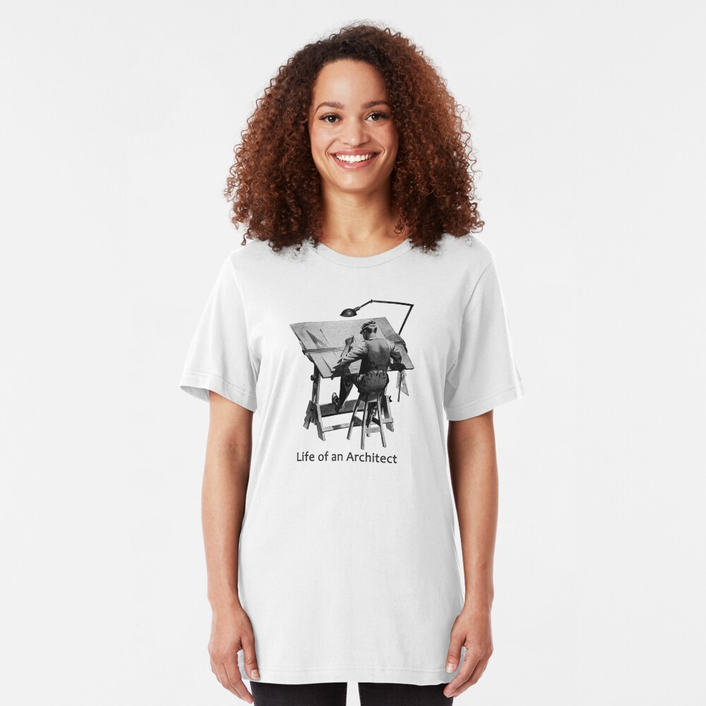 Life of an Architect Slim Fit T-Shirt