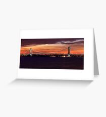 Verrazano Narrows Bridge Greeting Card