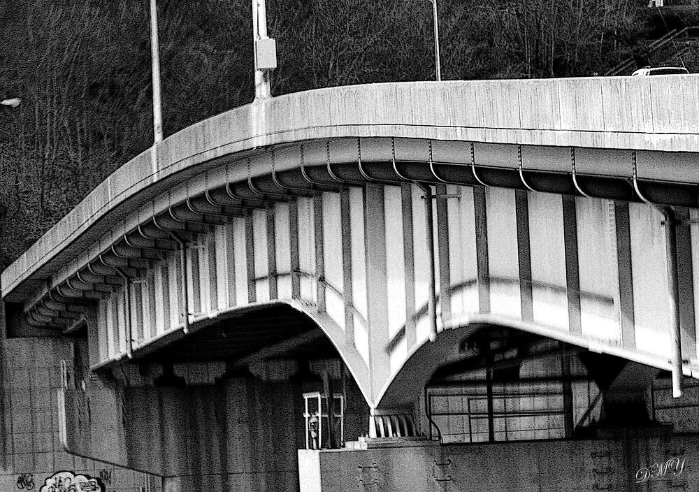 "Westover Bridge WV" by shadyuk Redbubble