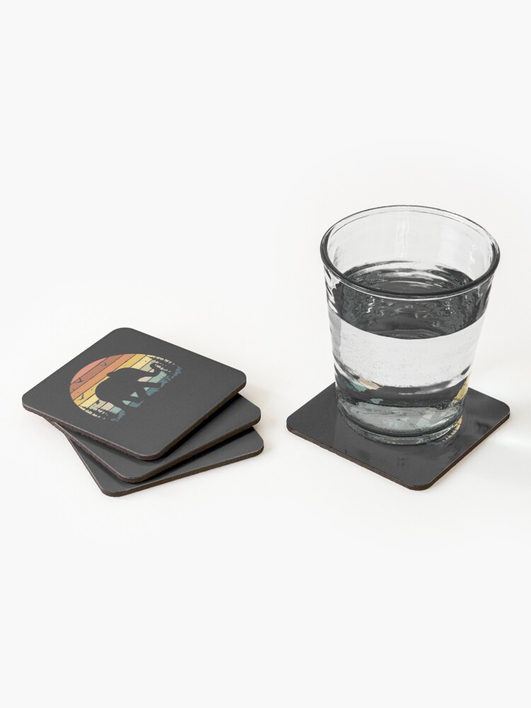Alternate view of Elephant Retro Vintage Coasters (Set of 4)
