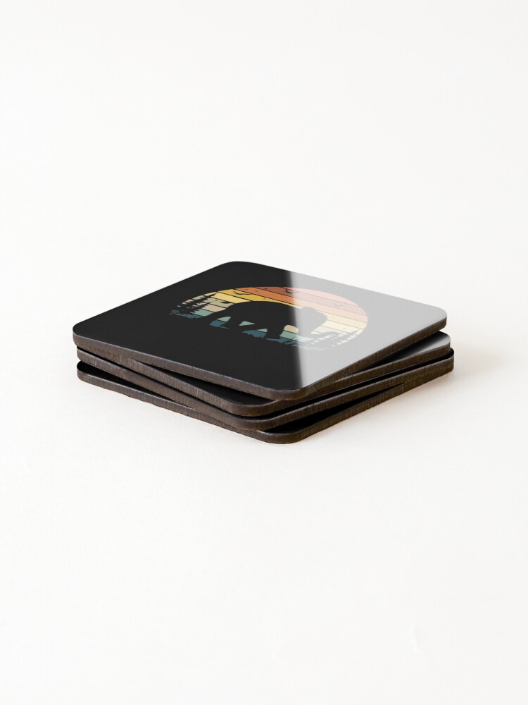 Alternate view of Elephant Retro Vintage Coasters (Set of 4)