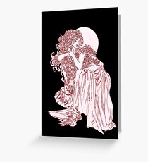 Black Roses Greeting Card