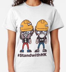 Stand with Hong Kong 2 (on white tee) Classic T-Shirt