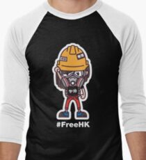 Free Hong Kong Baseball ¾ Sleeve T-Shirt