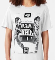 UFC 244 diaz vs masvidal Slim Fit T-Shirt