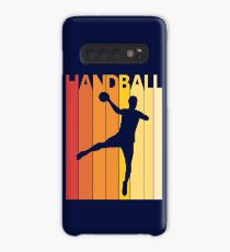 Vintage Retro Handball Hülle & Klebefolie für Samsung Galaxy