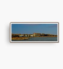 Flooded Bouctouche Baie NB Canada Canvas Print
