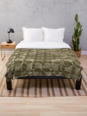 Rosybrown Blanket Throw Blanket