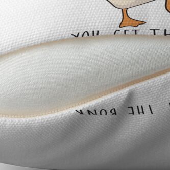 Alternate view of Mess with the honk you get the bonk untitled goose game shirt Throw Pillow