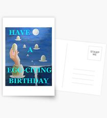 HAVE A EGG-CITING BIRTHDAY Postcards