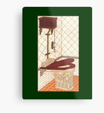 Bathroom Picture One Metal Print