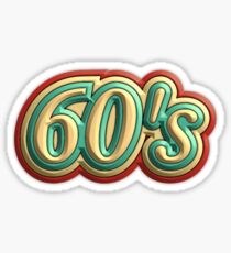 Vintage 60's Sticker
