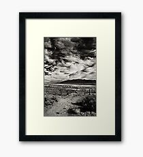 Brush Strokes Framed Print