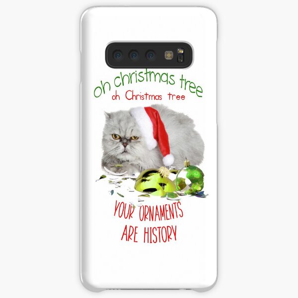 Funny Christmas Cat Oh Christmas Tree Samsung Galaxy Snap Case