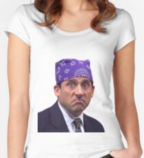 prison mike Women's Fitted Scoop T-Shirt