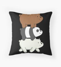 bare bears pillow