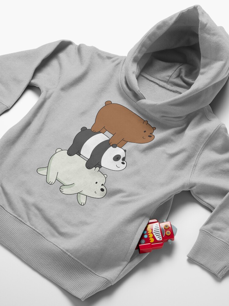 Alternate view of We Bare Bears Toddler Pullover Hoodie