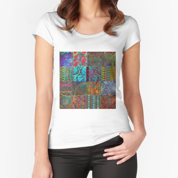 Bohemian Wonderland Fitted Scoop T-Shirt