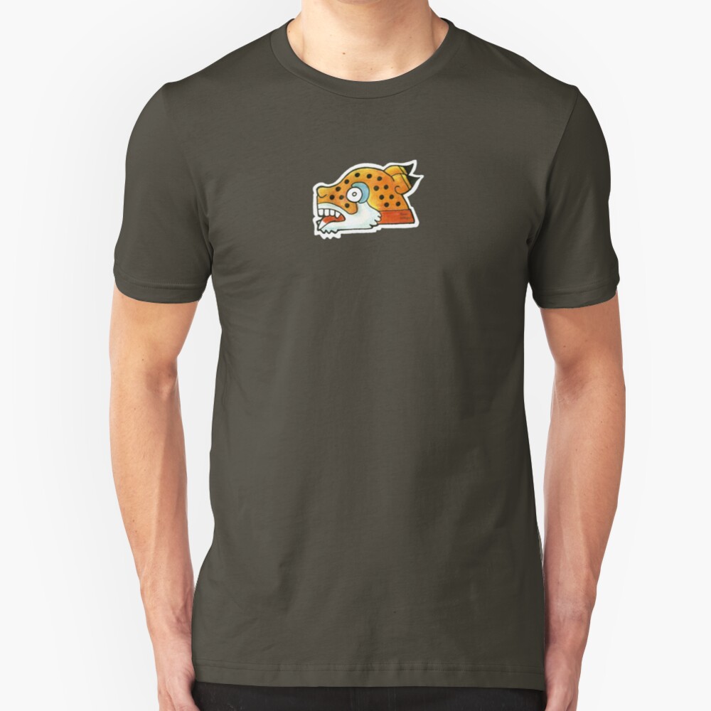 Mayan Jaguar Symbol Slim Fit T-Shirt