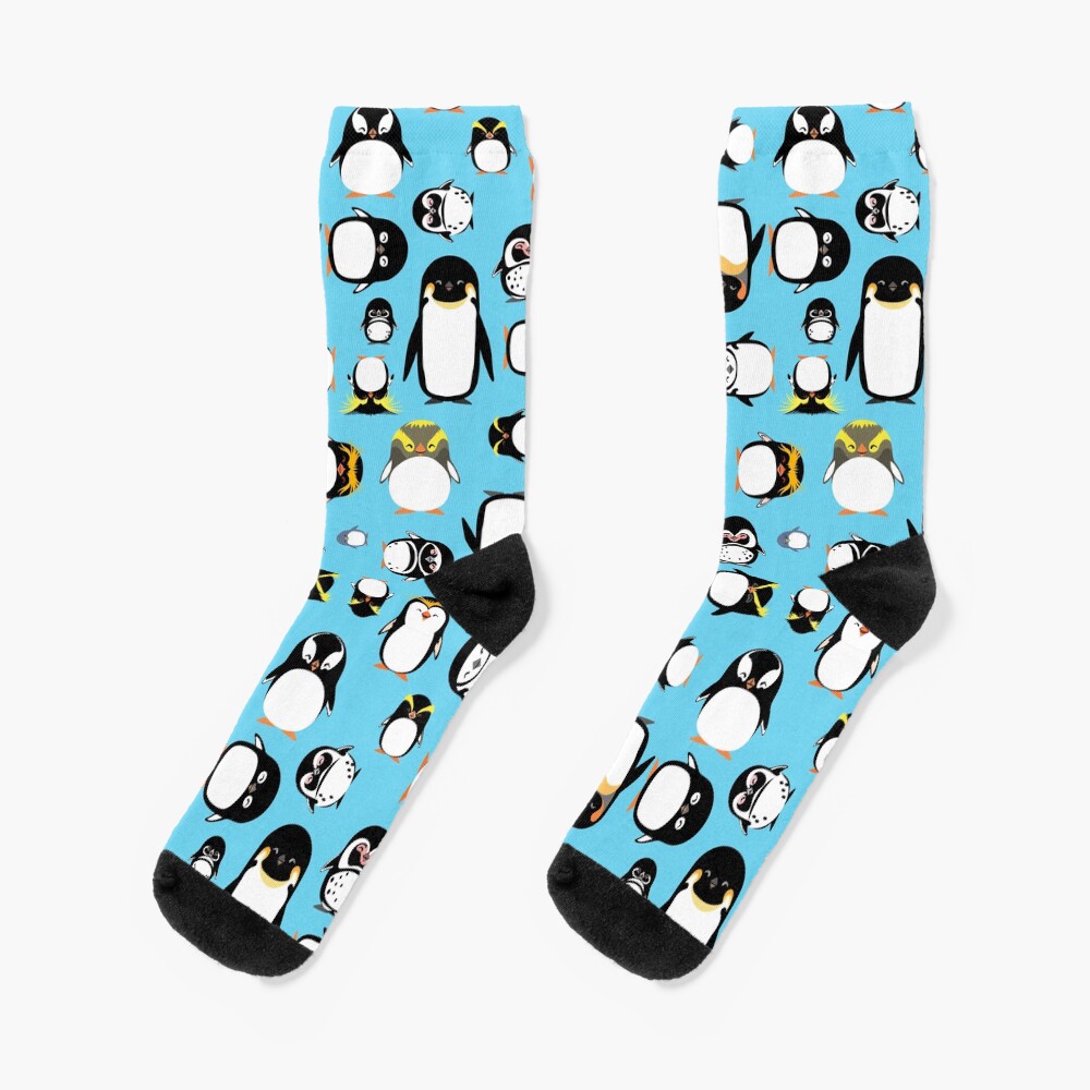 Know Your Penguins Socks