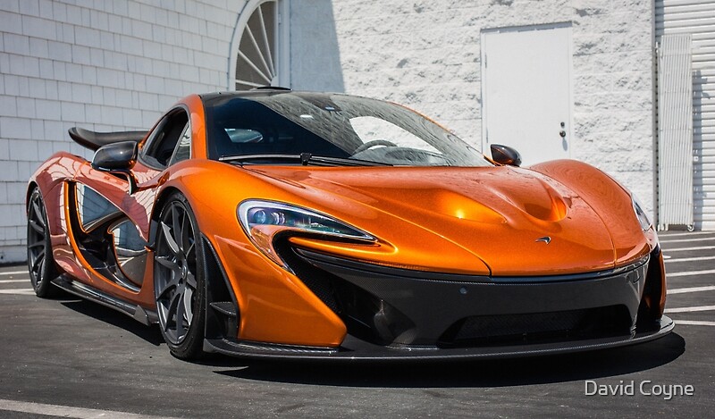 Mclaren P1 Orange >> Volcano Orange Mclaren P1 Art Print Mclaren P1 Orange >> Volcano Orange Mclaren P1 Art Print