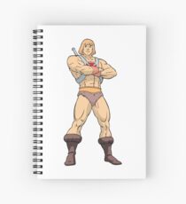 Masters Of The Universe He Man Spiral Notebook
